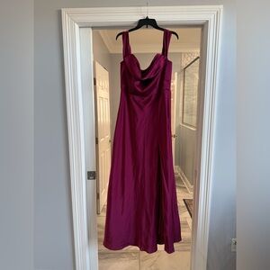 Birdy Grey Fuchsia Maxi Dress